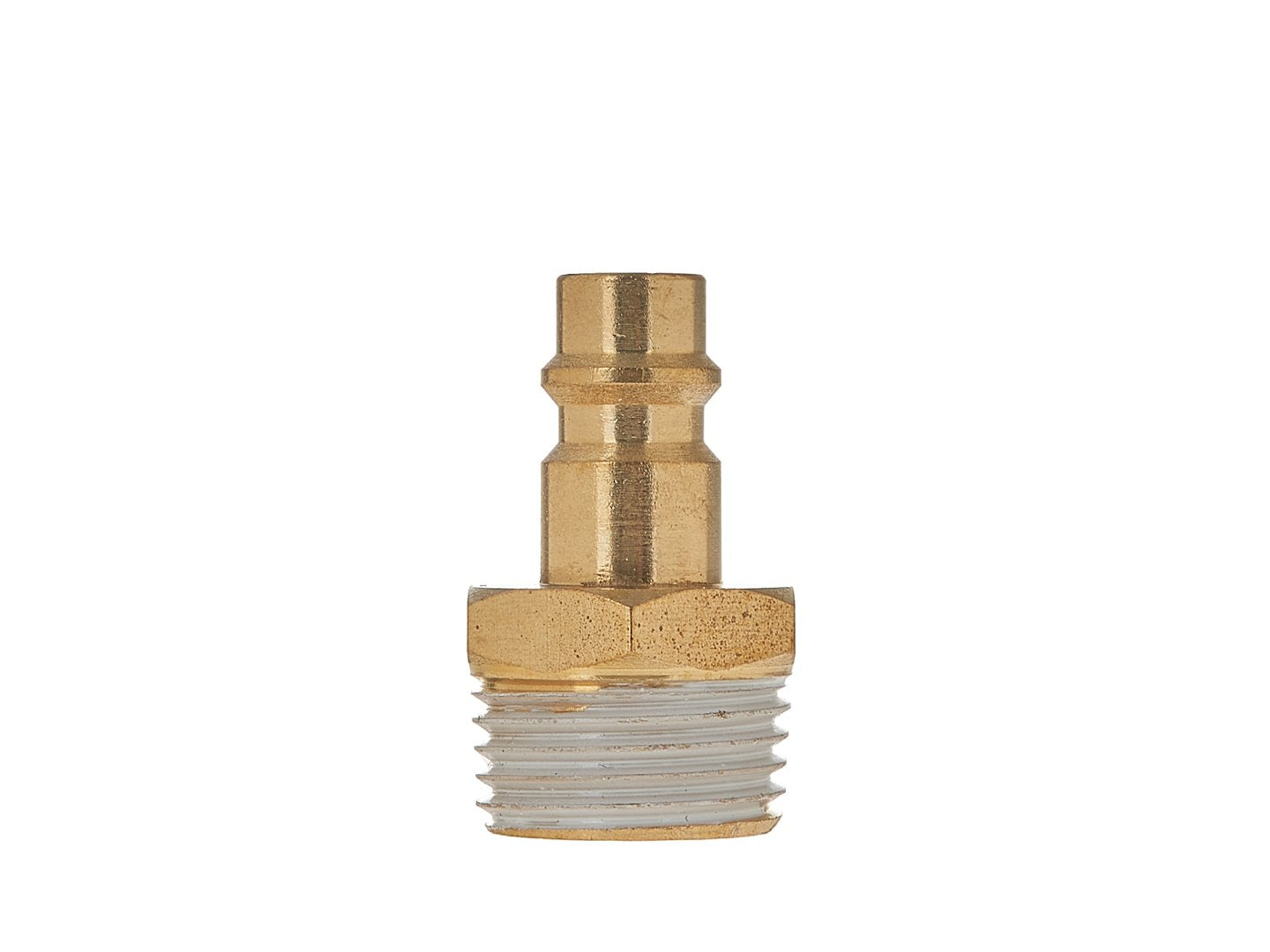 Brass male plug, external thread 1/2"