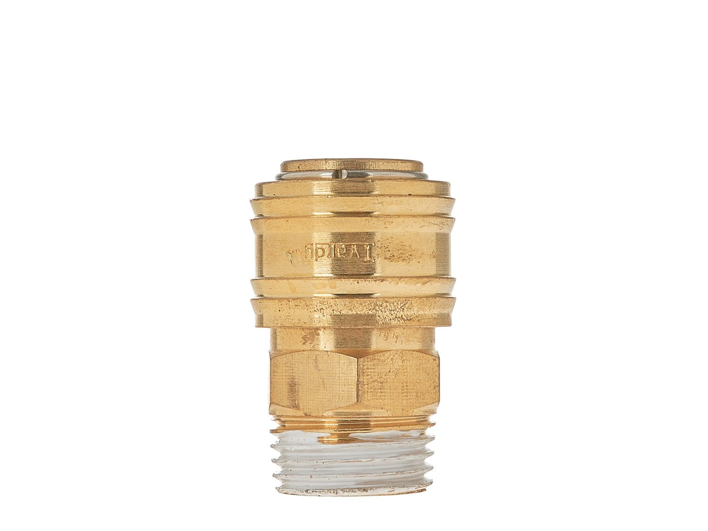 Brass quick coupler, female, external thread 1/2\"