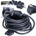 Construction site extension cable, 10 m, IP44