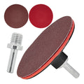 Hook-and-Loop Backing Pad 100 mm M14 with Drill Adapter