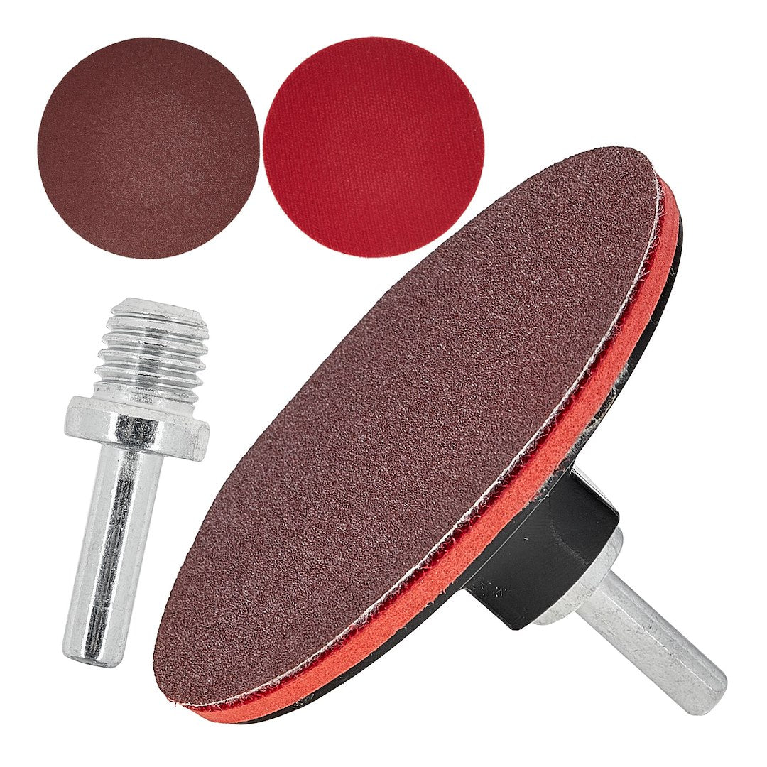 Hook-and-Loop Backing Pad 100 mm M14 with Drill Adapter