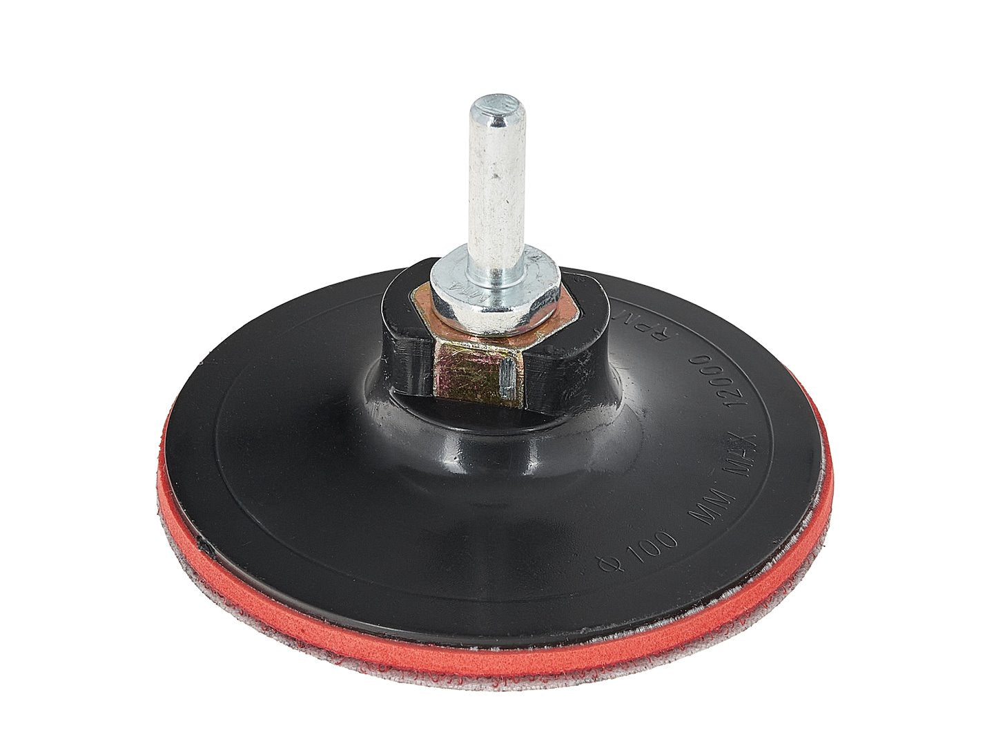 Hook-and-Loop Backing Pad 100 mm M14 with Drill Adapter
