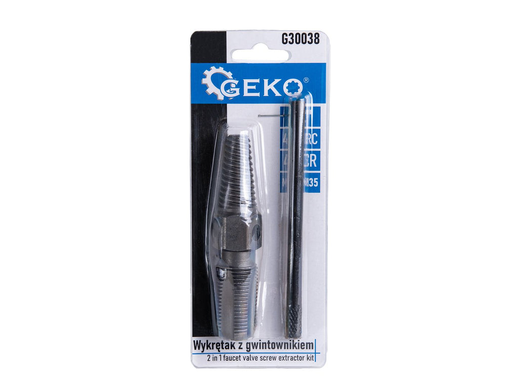 1/2" 2-in-1 Faucet Valve Screw Extractor Kit