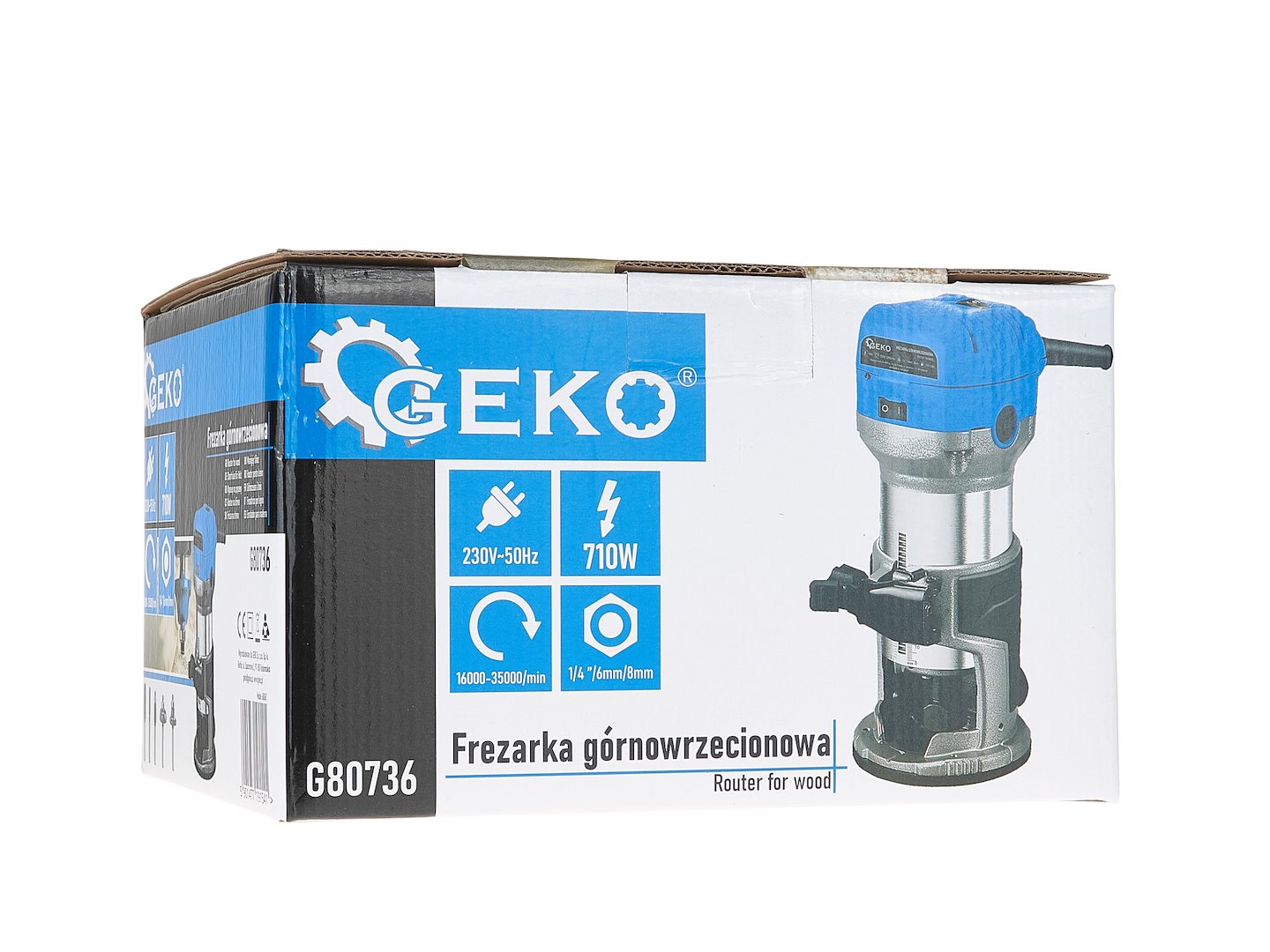 Router for wood, 710W, with power adjustment