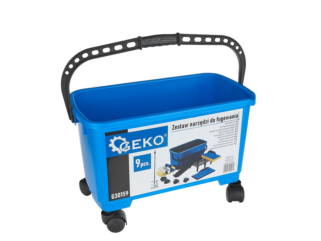 9-piece grout tool set
