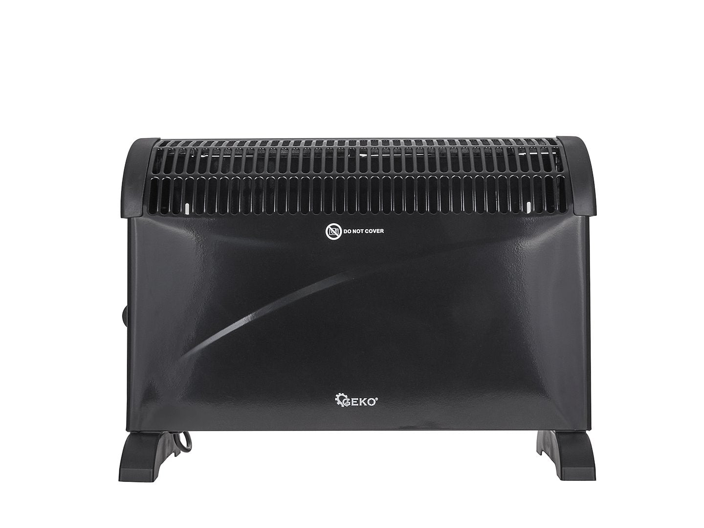 Convector heater with thermostat 2000 W (black)