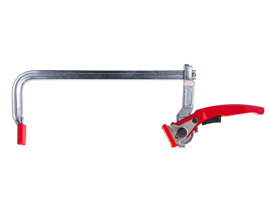 Forged F-type ratchet clamp 200 x 80 mm