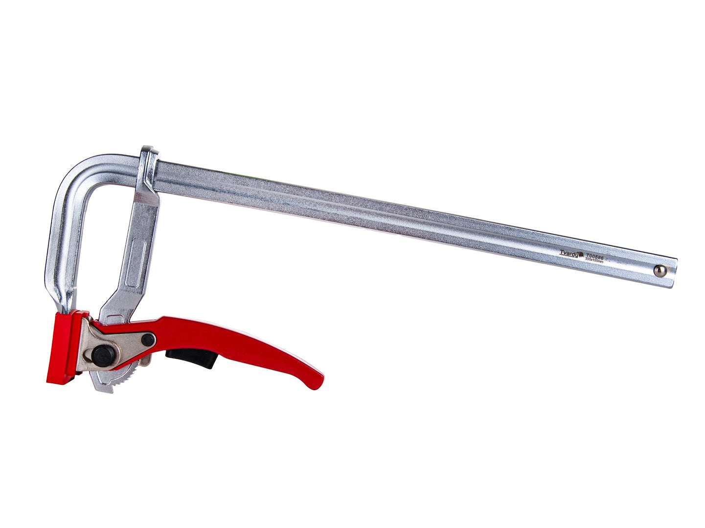 Forged F-type ratchet clamp 300 x 100 mm