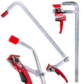 Forged ratchet F-type clamp 400 x 100 mm