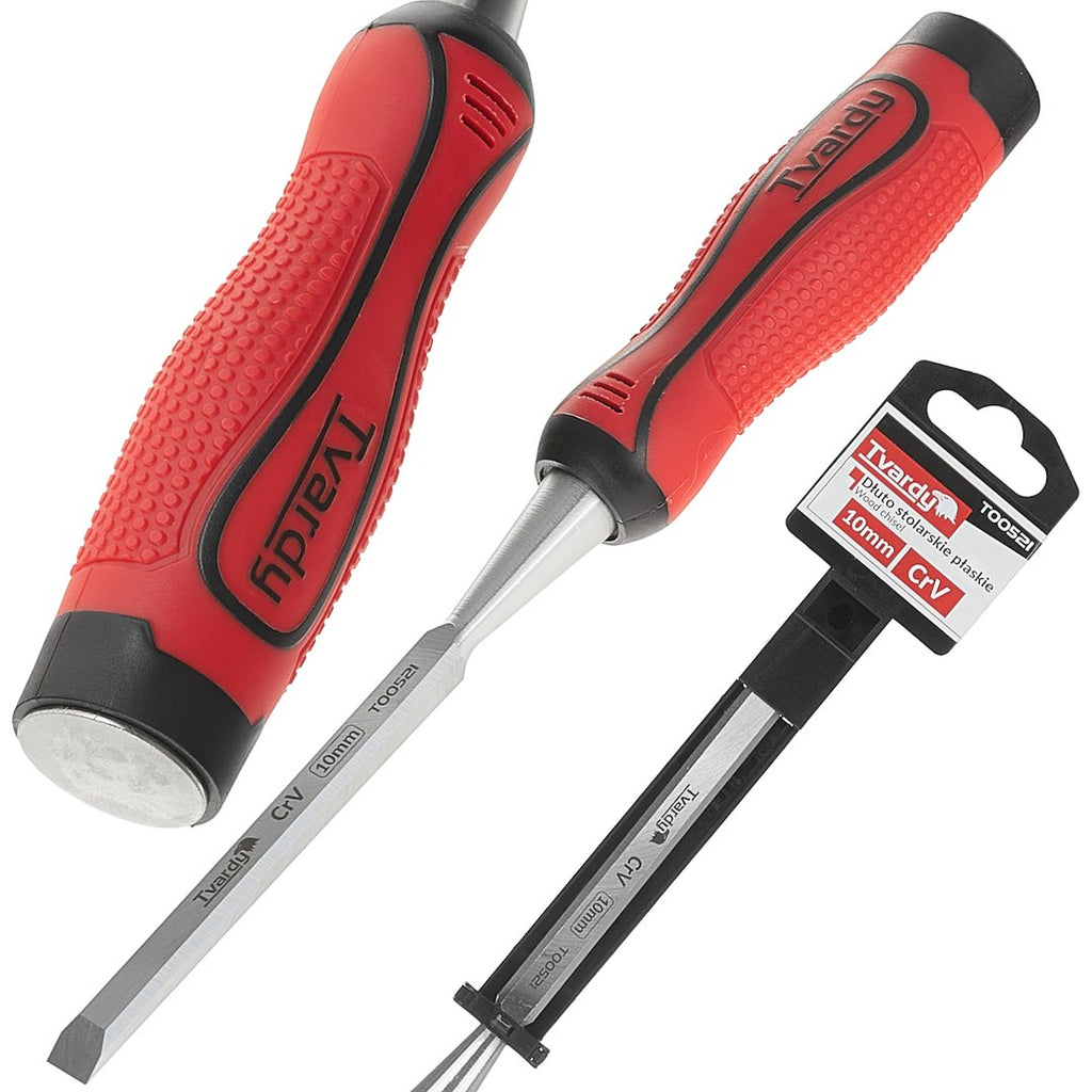 10 mm CrV flat woodworking chisel