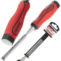12 mm CrV flat wood chisel