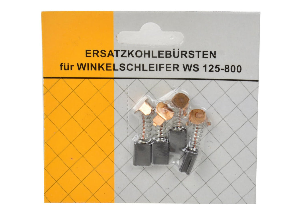 Carbon brushes for grinding machine /125 — blister pack, 4 pcs, 5x8x10 mm