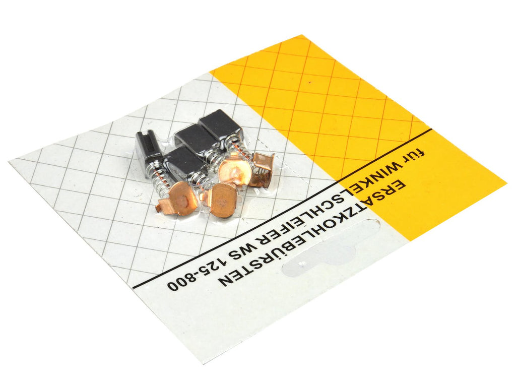 Carbon brushes for grinding machine /125 — blister pack, 4 pcs, 5x8x10 mm