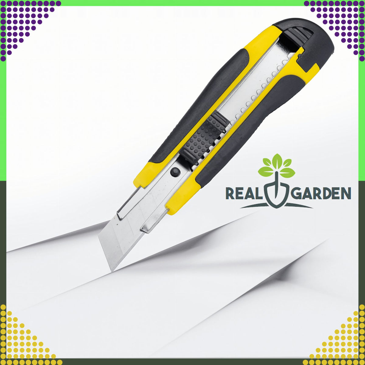 Universal Wallpaper Utility Knife with 18mm Snap-Off Blade