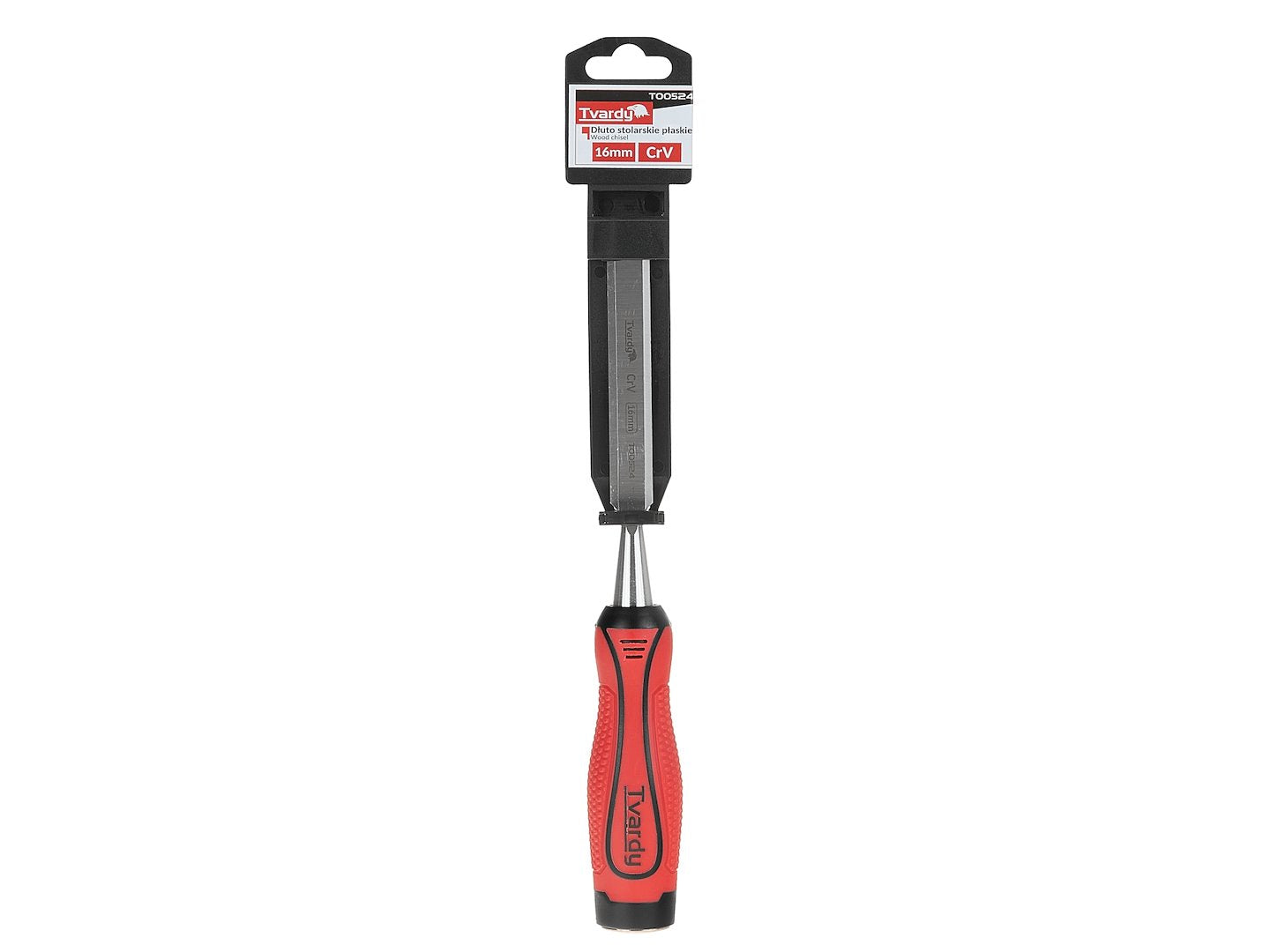 16 mm CrV flat woodworking chisel
