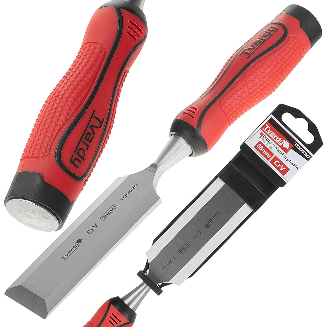 38 mm CrV flat wood chisel
