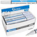 White permanent oil marker – display box – Pack of 24
