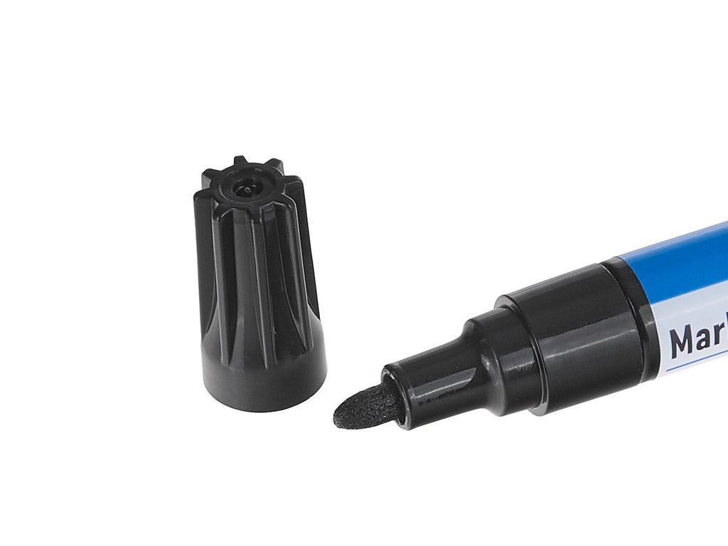 Black permanent oil marker – display box – Pack of 24