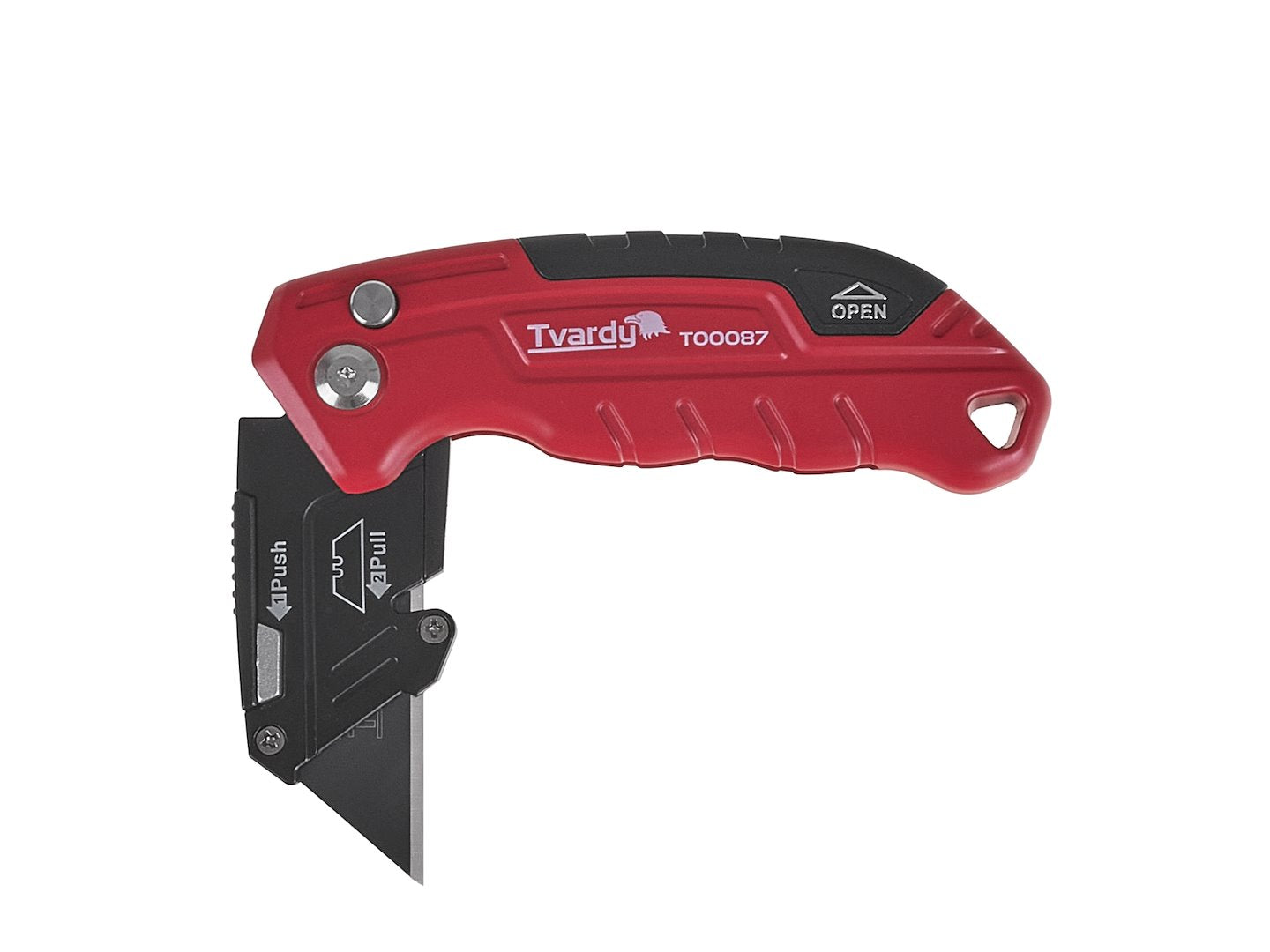 Folding Knife with Trapezoidal Blade FASTFOLD 60x19x0.6 mm SK2H TVARDY – Display Box – Pack of 12
