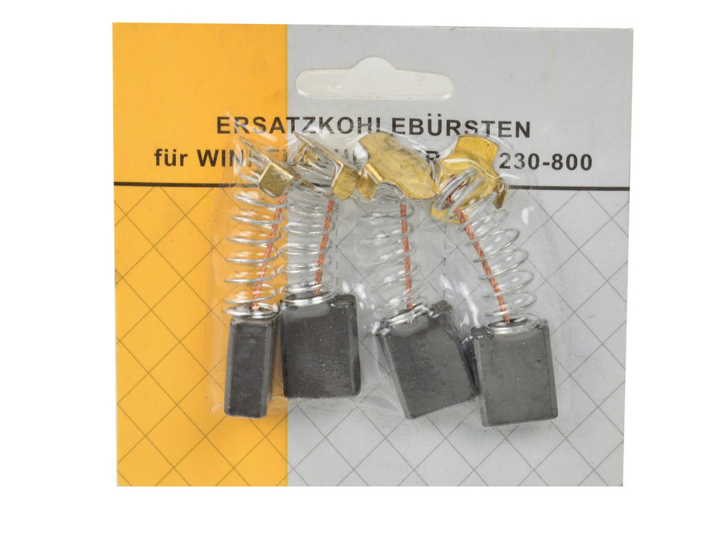 Carbon brushes for grinding machine 230, 4 pcs blister /8x14x17/