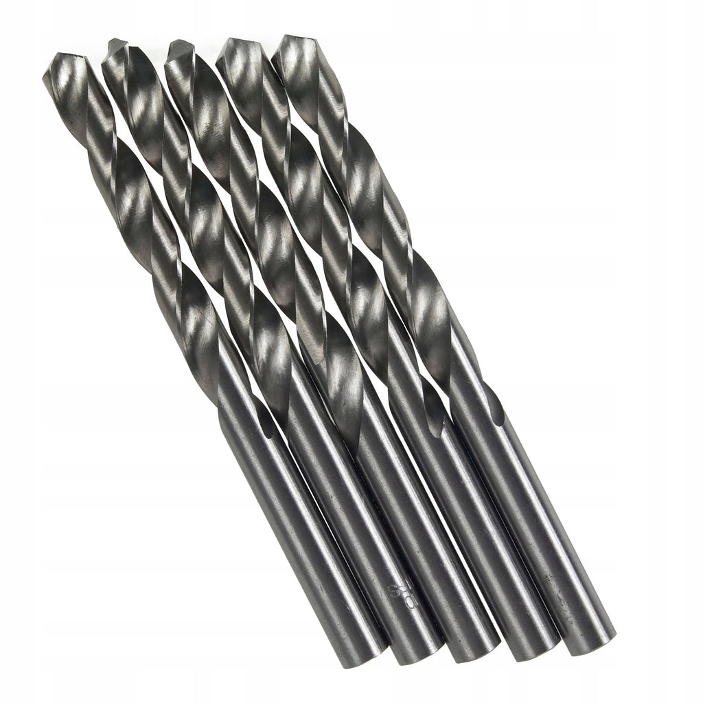 Set of 10 HSS Metal Drills 2.5 mm Black