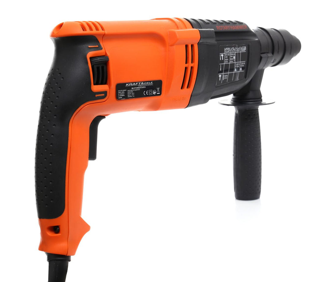 Pöördlöögiga haamer 2650W + lisapea KD1690