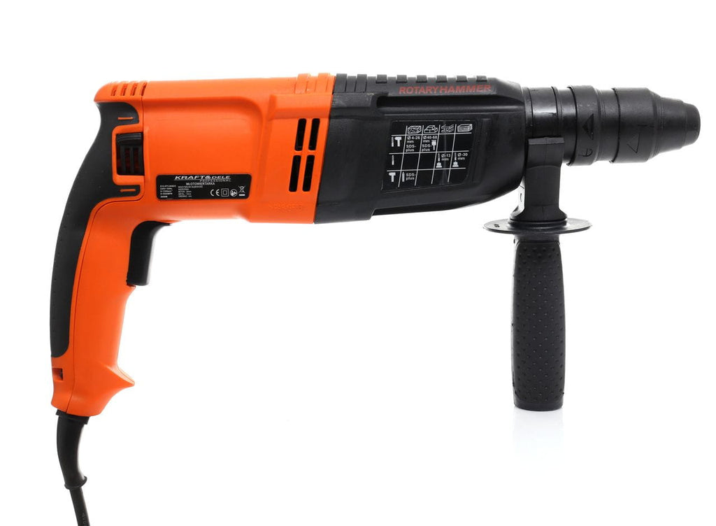 Pöördlöögiga haamer 2650W + lisapea KD1690