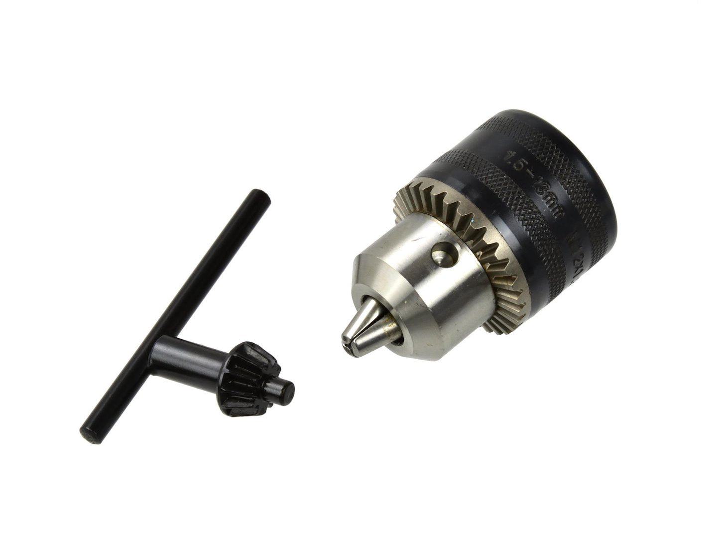 Keyed Drill Chuck 1.5–13 mm, B12