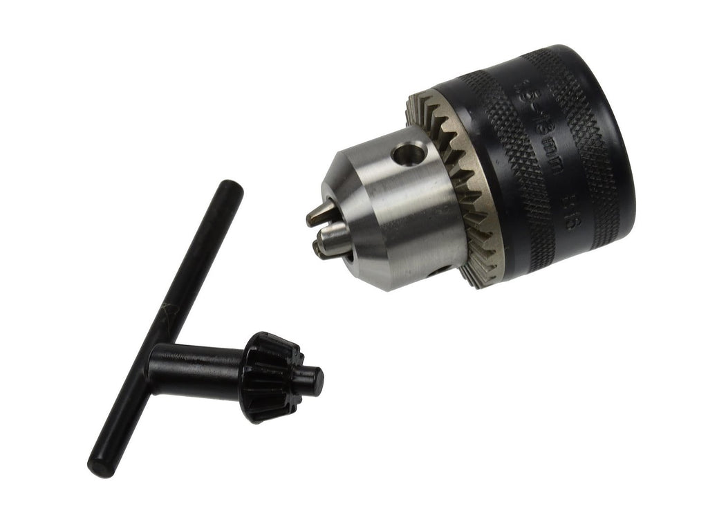 Drill Chuck 1.5–13 mm, B16 Thread, Keyed