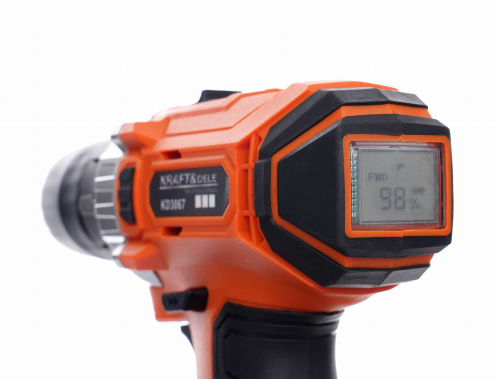 Cordless drill driver 20V Li-ion LCD KD3067