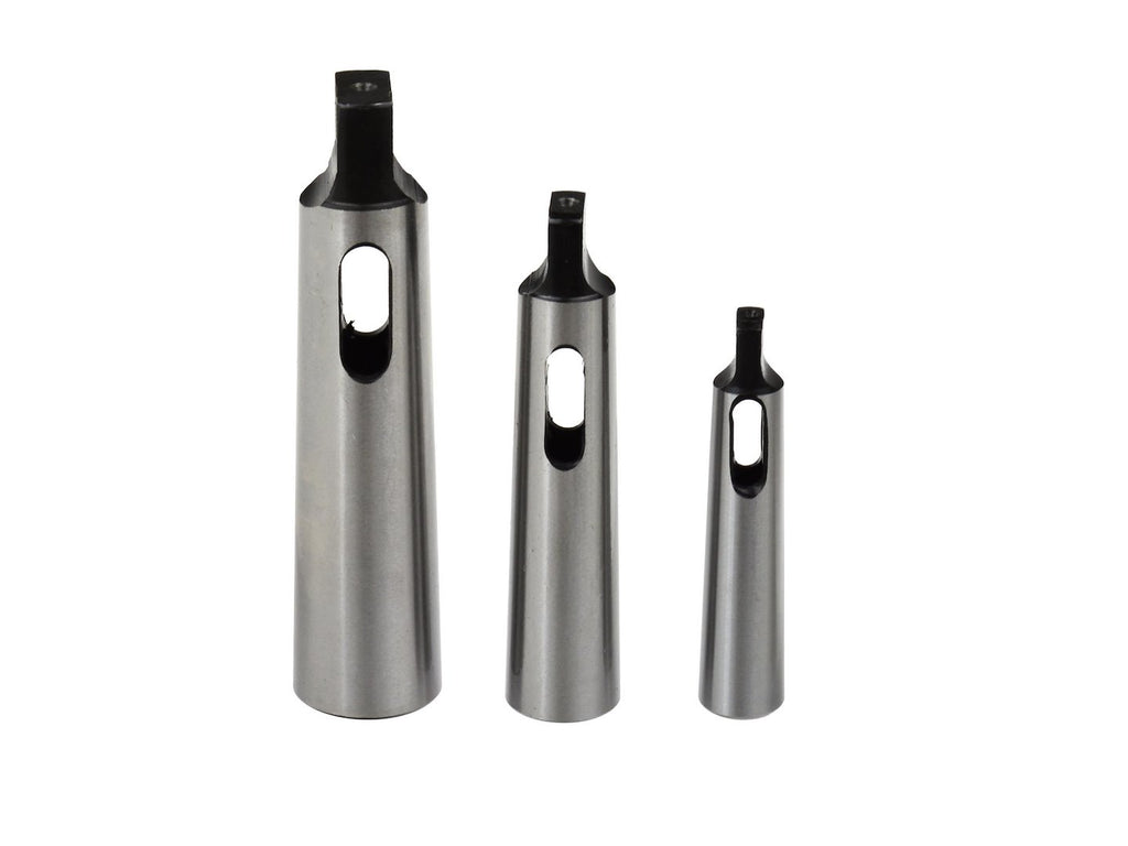Morse Taper Reducing Sleeve Set - MT 4-3, MT 3-2, MT 2-1