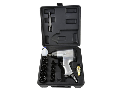1/2" Air Impact Wrench with 8–27 mm Socket Set