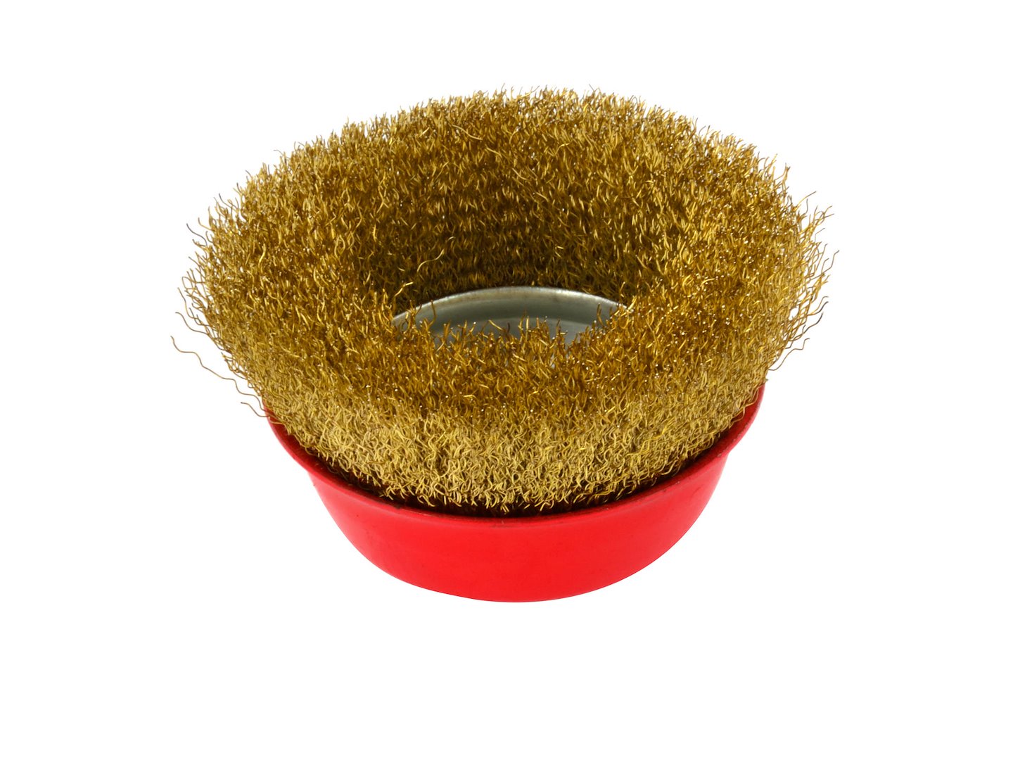 Brass Crimped Wire Cup Brush 125 mm (5") M14