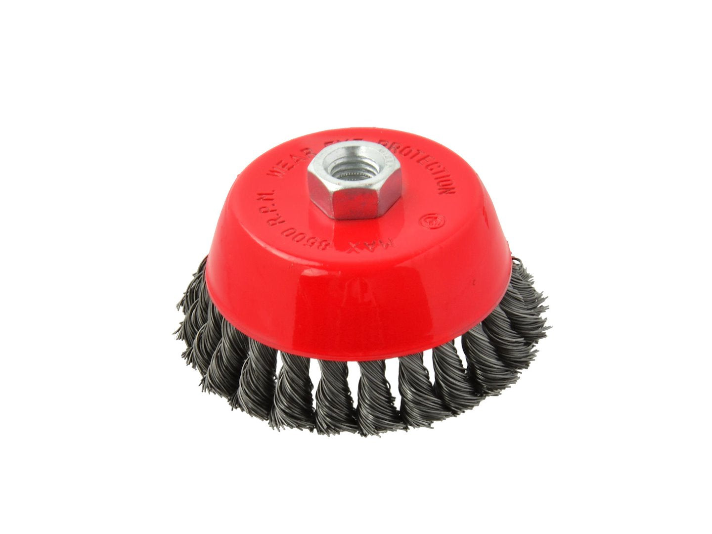 Steel Twisted-Knot Wire Cup Brush 75 mm M14 x 2 mm