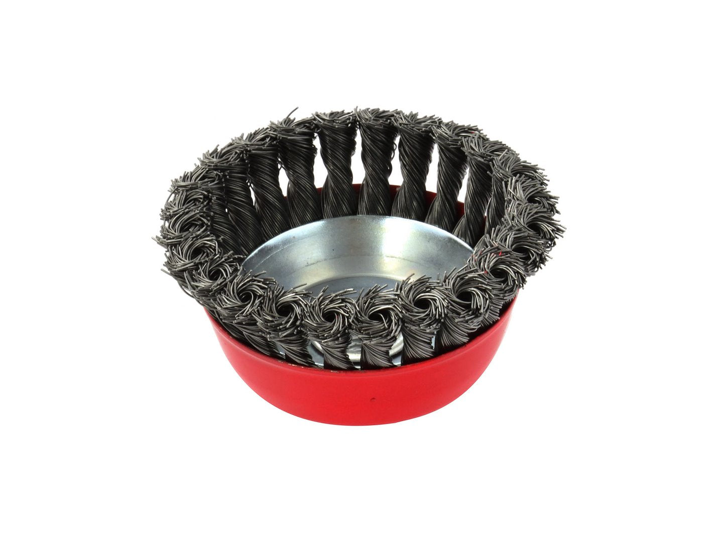 Steel Twisted-Knot Wire Cup Brush 75 mm M14 x 2 mm