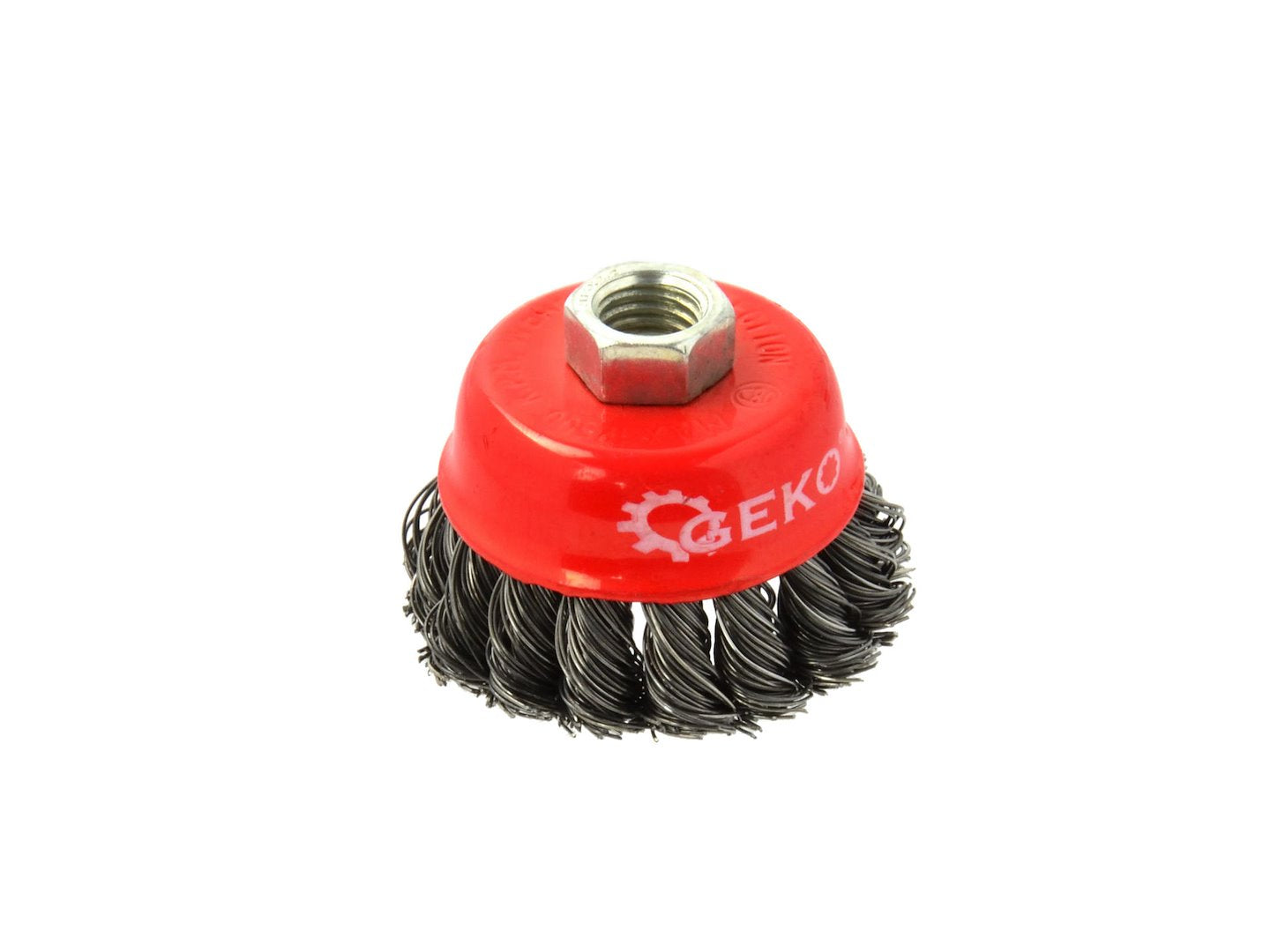 Steel Twisted-Knot Wire Cup Brush, 65 mm, M14