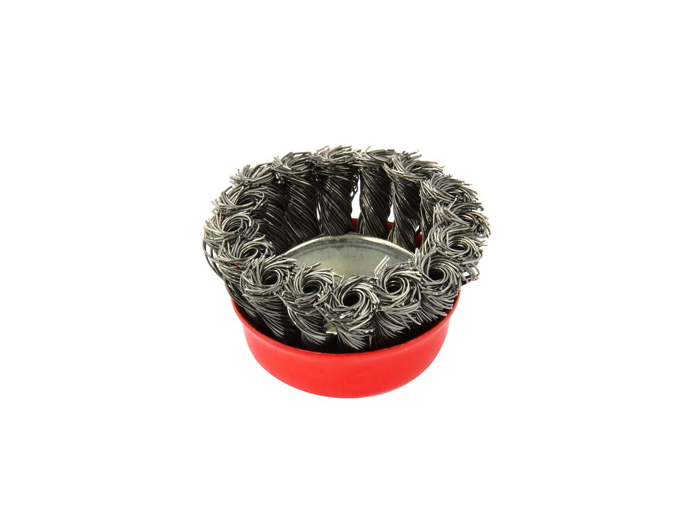 Steel Twisted-Knot Wire Cup Brush, 65 mm, M14