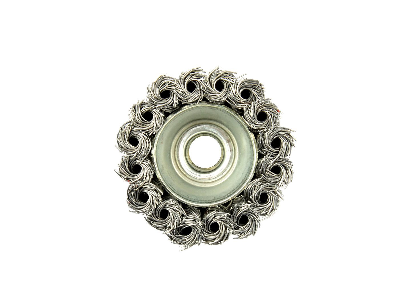 Steel Twisted-Knot Wire Cup Brush, 65 mm, M14