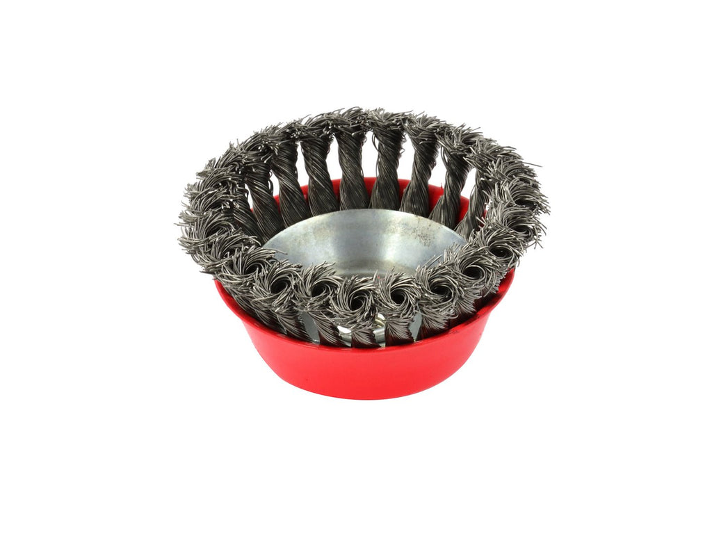 Steel Twisted-Knot Cup Brush 125 mm / 5" M14