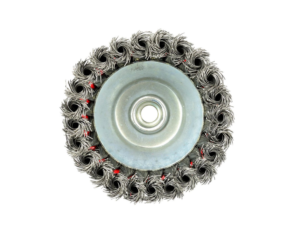 Steel Twisted-Knot Cup Brush 125 mm / 5" M14