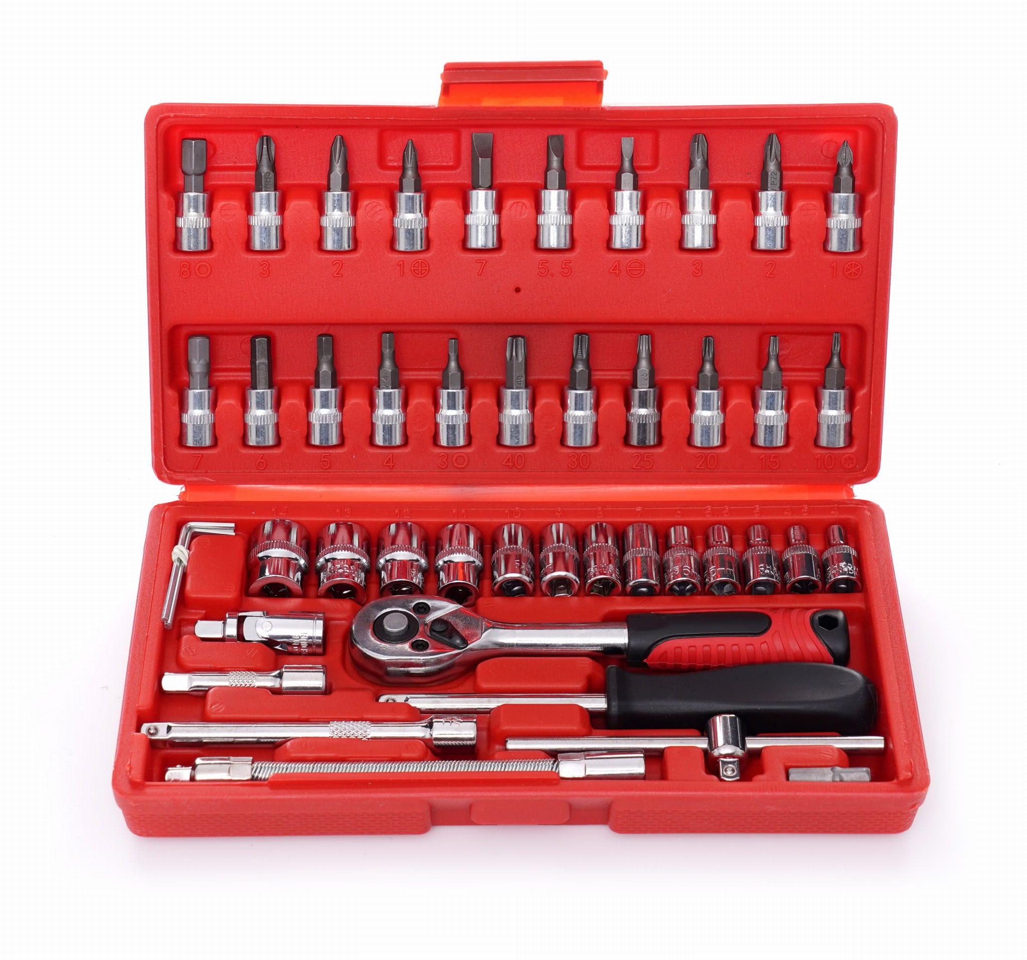 46-piece tool set socket wrenches KD10525