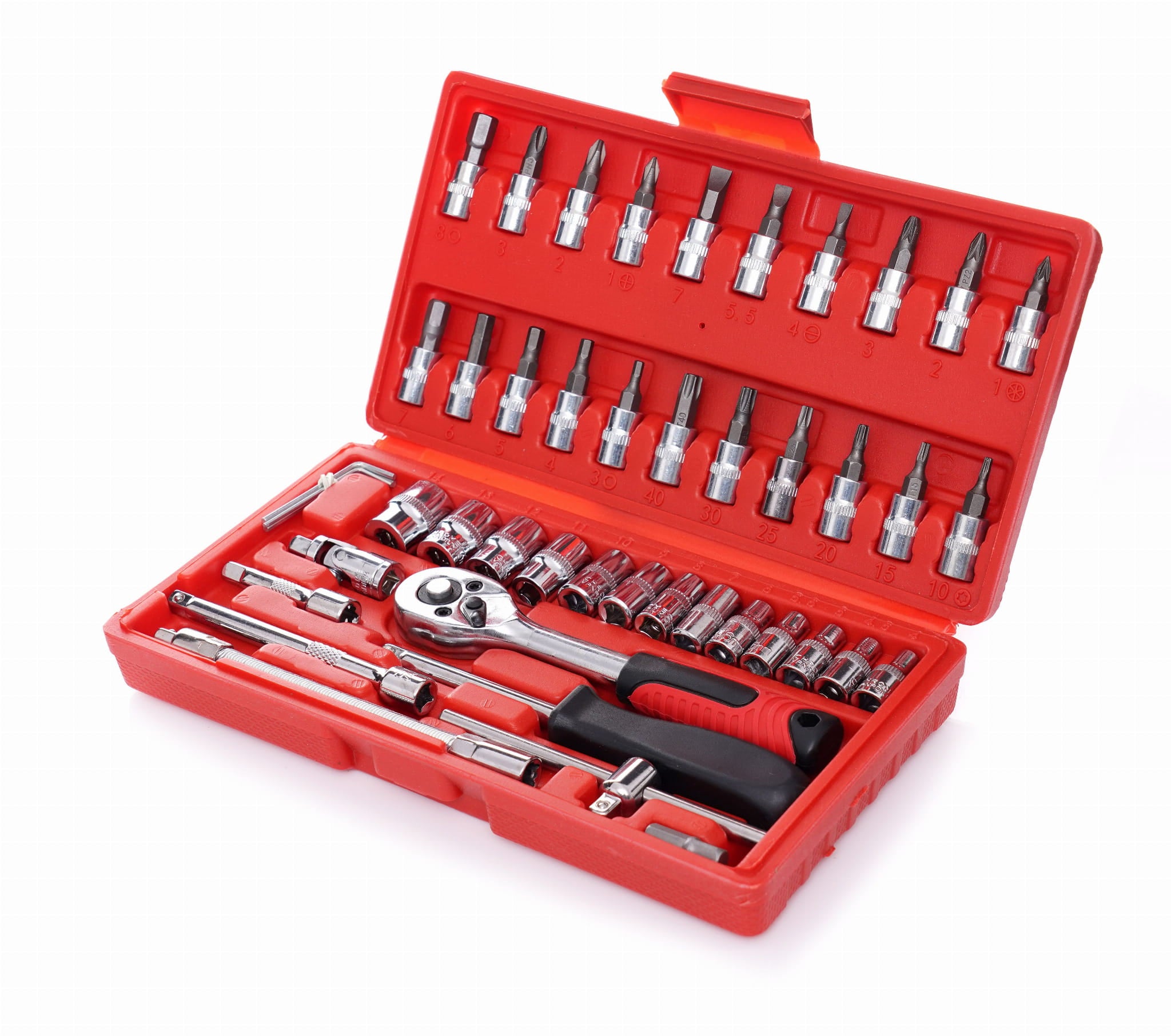 46-piece tool set socket wrenches KD10525