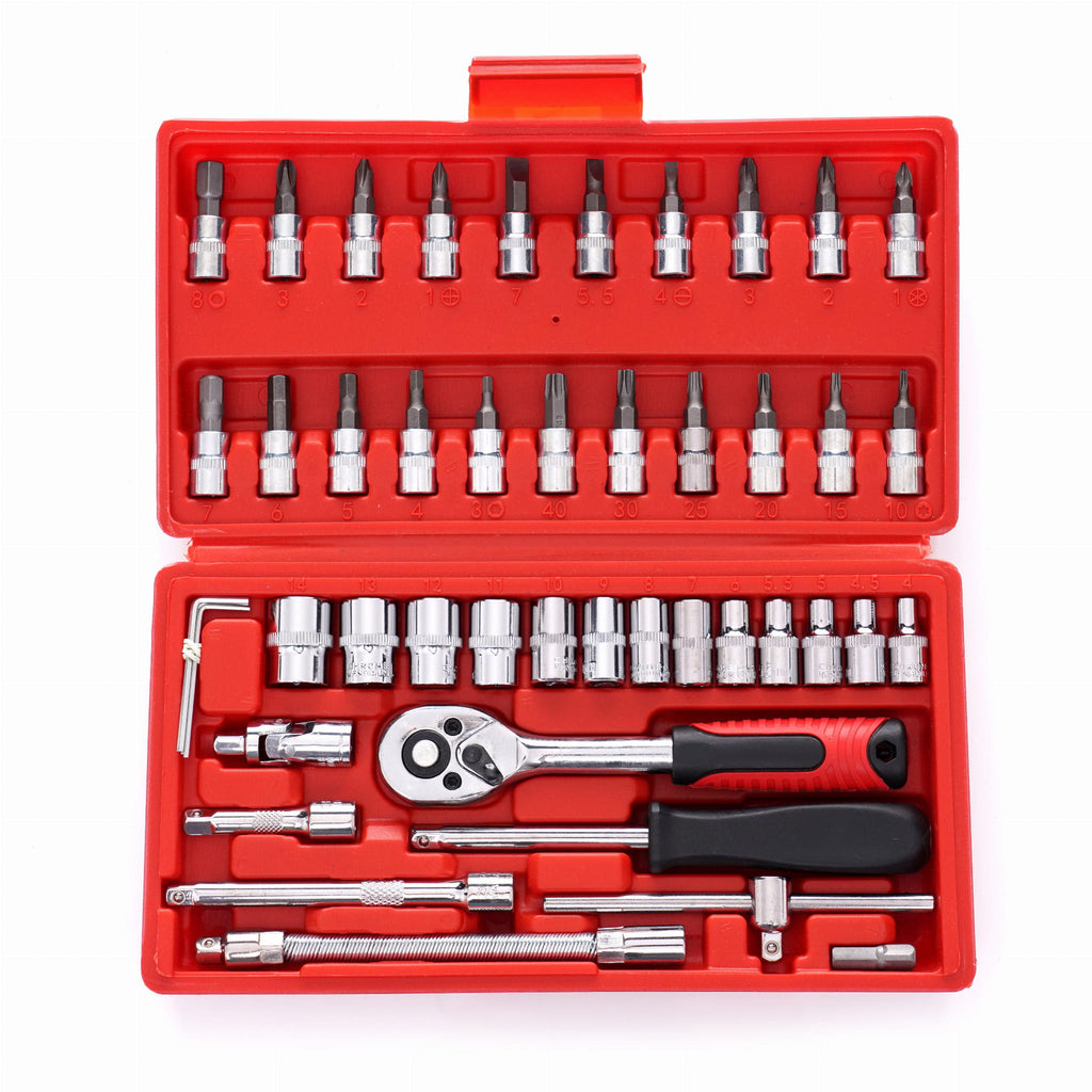 46-piece tool set socket wrenches KD10525