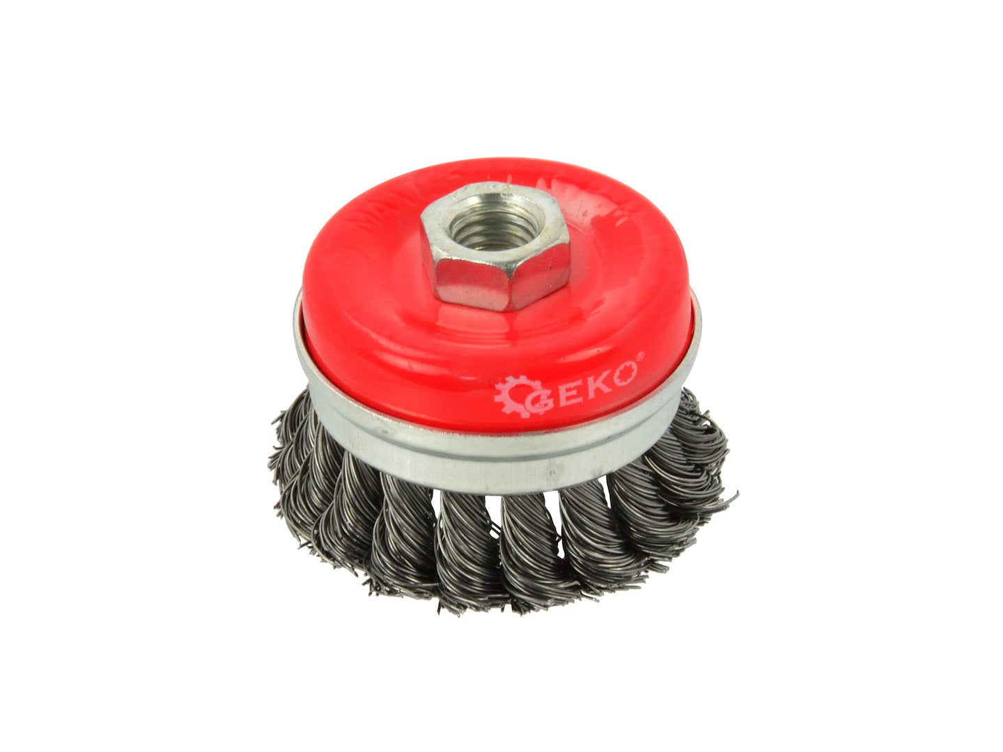 Twisted Knot Cup Brush, M14 x 2 mm, 65 mm, with Band