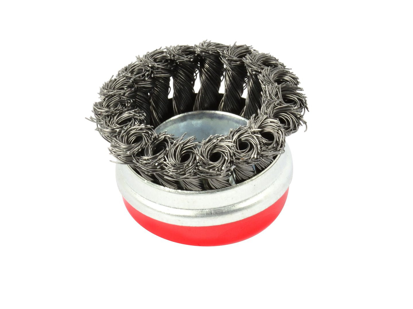 Twisted Knot Cup Brush, M14 x 2 mm, 65 mm, with Band