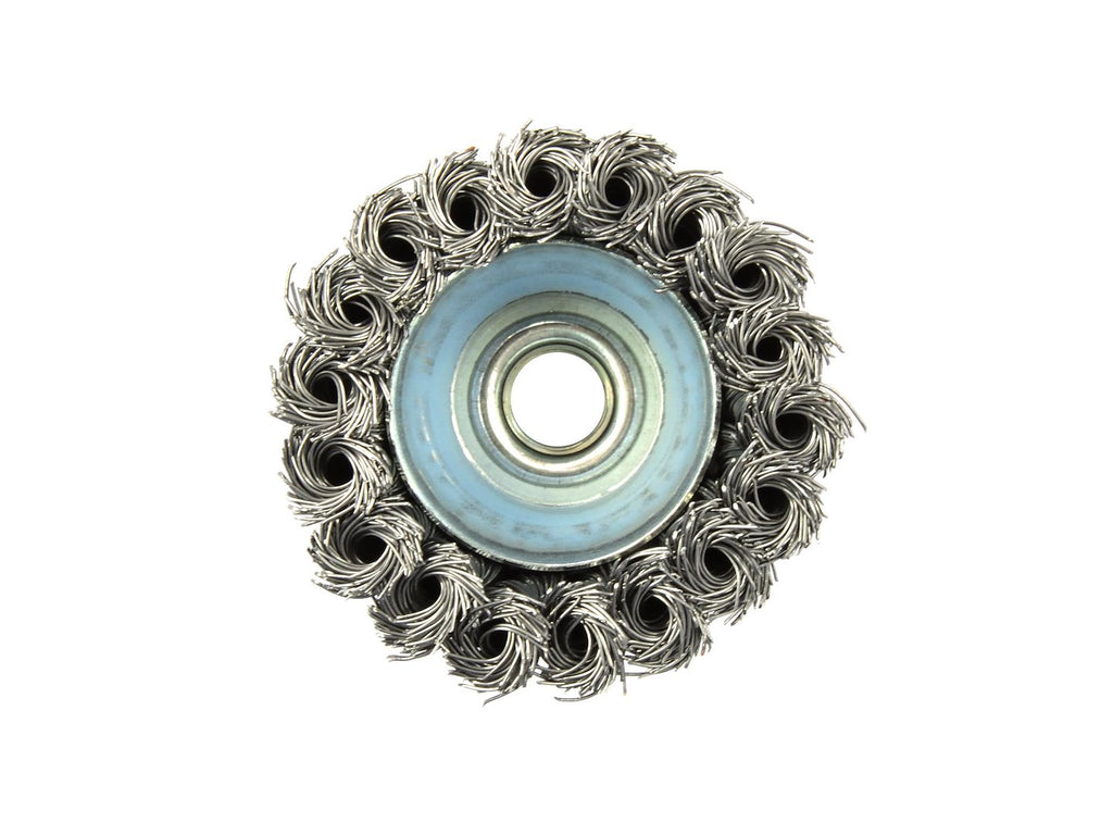 Twisted Knot Cup Brush, M14 x 2 mm, 65 mm, with Band
