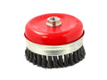Stainless Steel Twisted-Knot Wire Cup Brush 125 mm M14 with Band