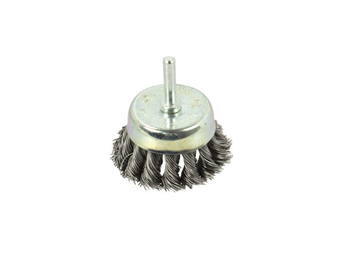 65 mm Steel Wire Cup Brush for Drills — 6 mm Shank