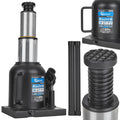 Double-Ram Welded Bottle Jack, Low Profile, 20T