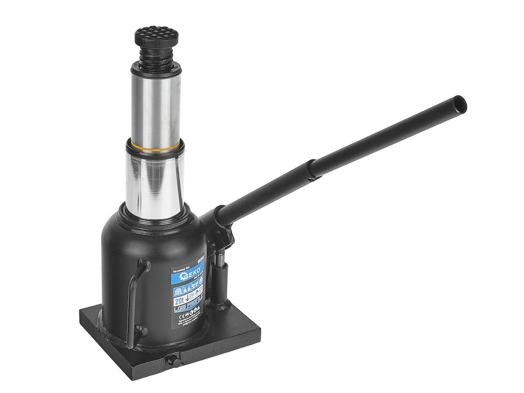 Double-Ram Welded Bottle Jack, Low Profile, 20T